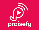 logo image of praisefy online christian fm radio platform