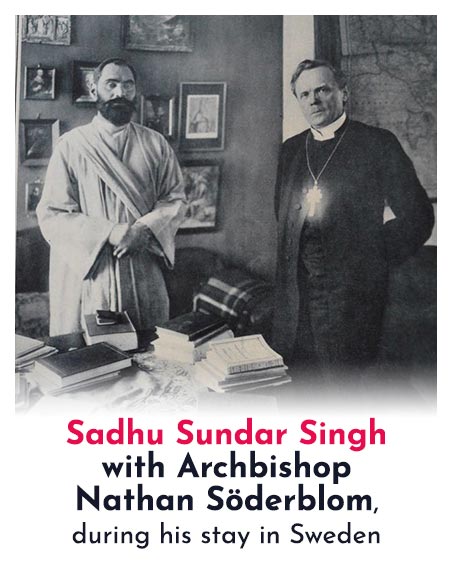 Sadhu Sundar Singh in Sweden with Archbishop